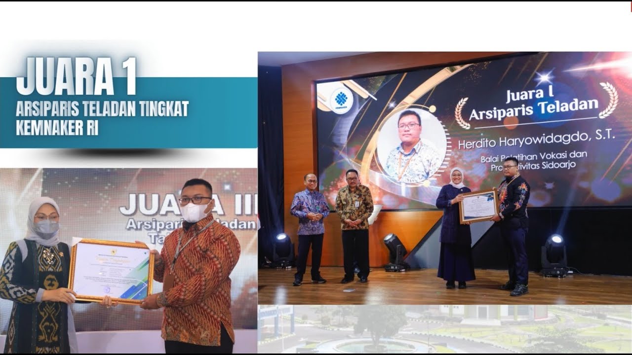 Arsiparis Teladan Nasional 2025 - Prestasi/Kreativitas/Inovasi - Herdito Haryowidagdo - Kemnaker RI