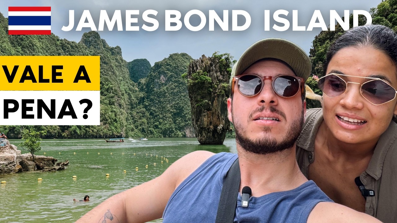 Praia de HOLLYWOOD na TAILÂNDIA | Conheça a James Bond Island