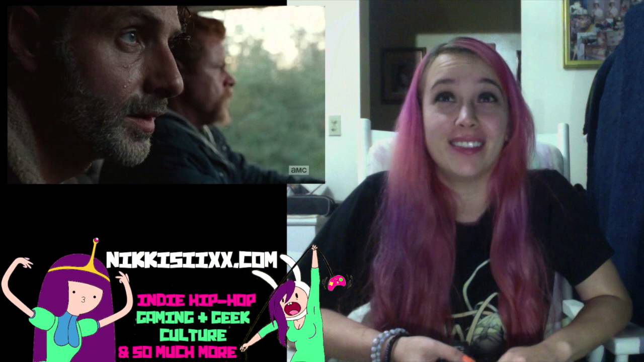 NikkiSiixx Reacts to The Walking Dead Season 6 Finale EP 16 - Last Day on Earth