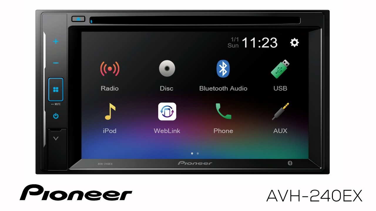 Pioneer AVH-240EX - What's in the Box?