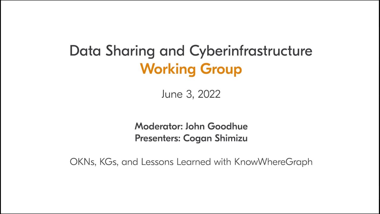 OKNs, KGs, and Lessons Learned with KnowWhereGraph