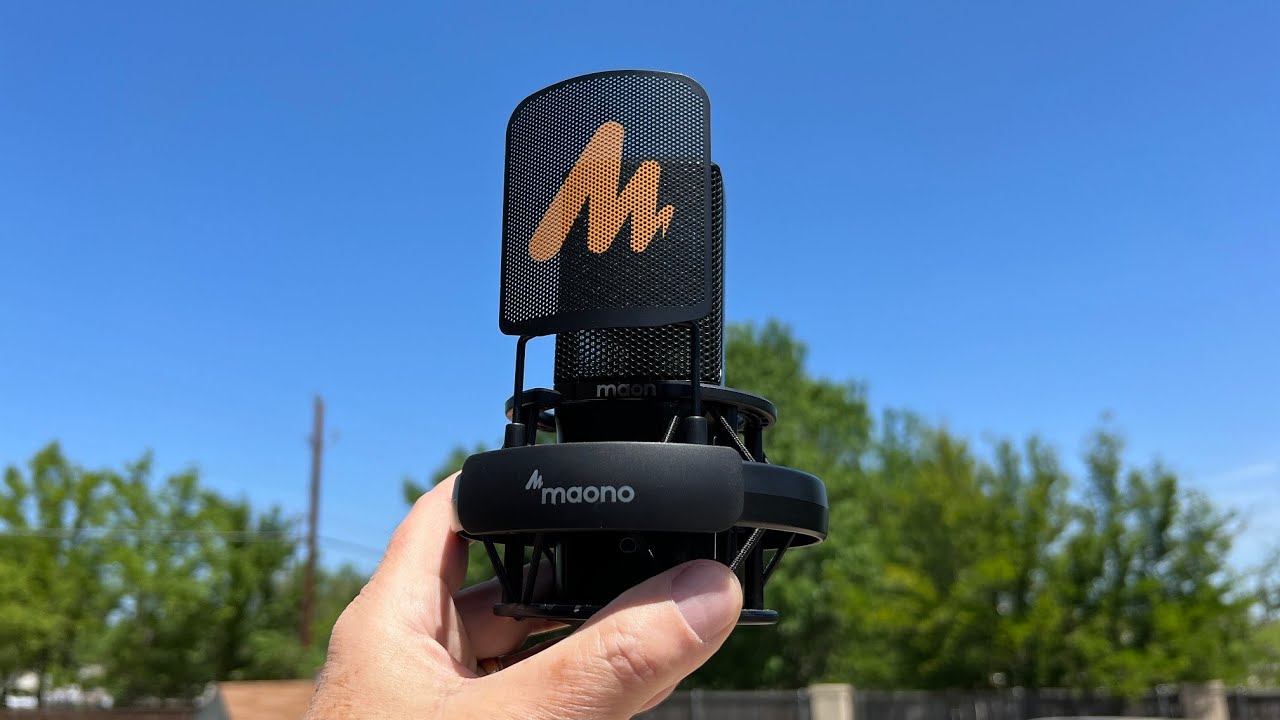 Great Large Diaphragm Microphone -Maono PM500