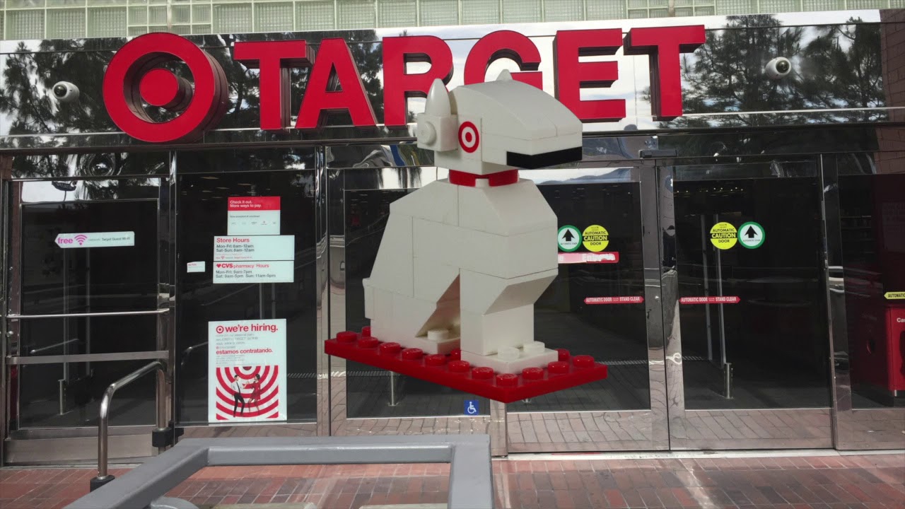 Stop Motion Build LEGO Target Bullseye Gift Card 4620157 Set Build
