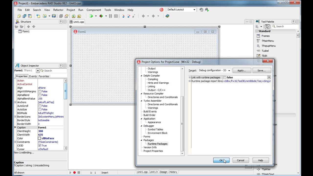 C++ Builder - Dynamic Link Libraries (DLL)