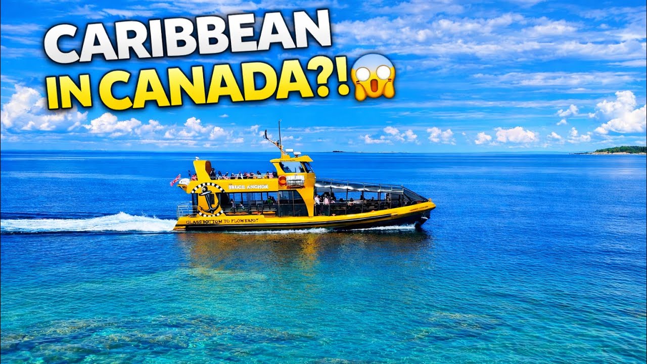 This Looks Like the Caribbean… But It’s CANADA 🇨🇦Tobermory