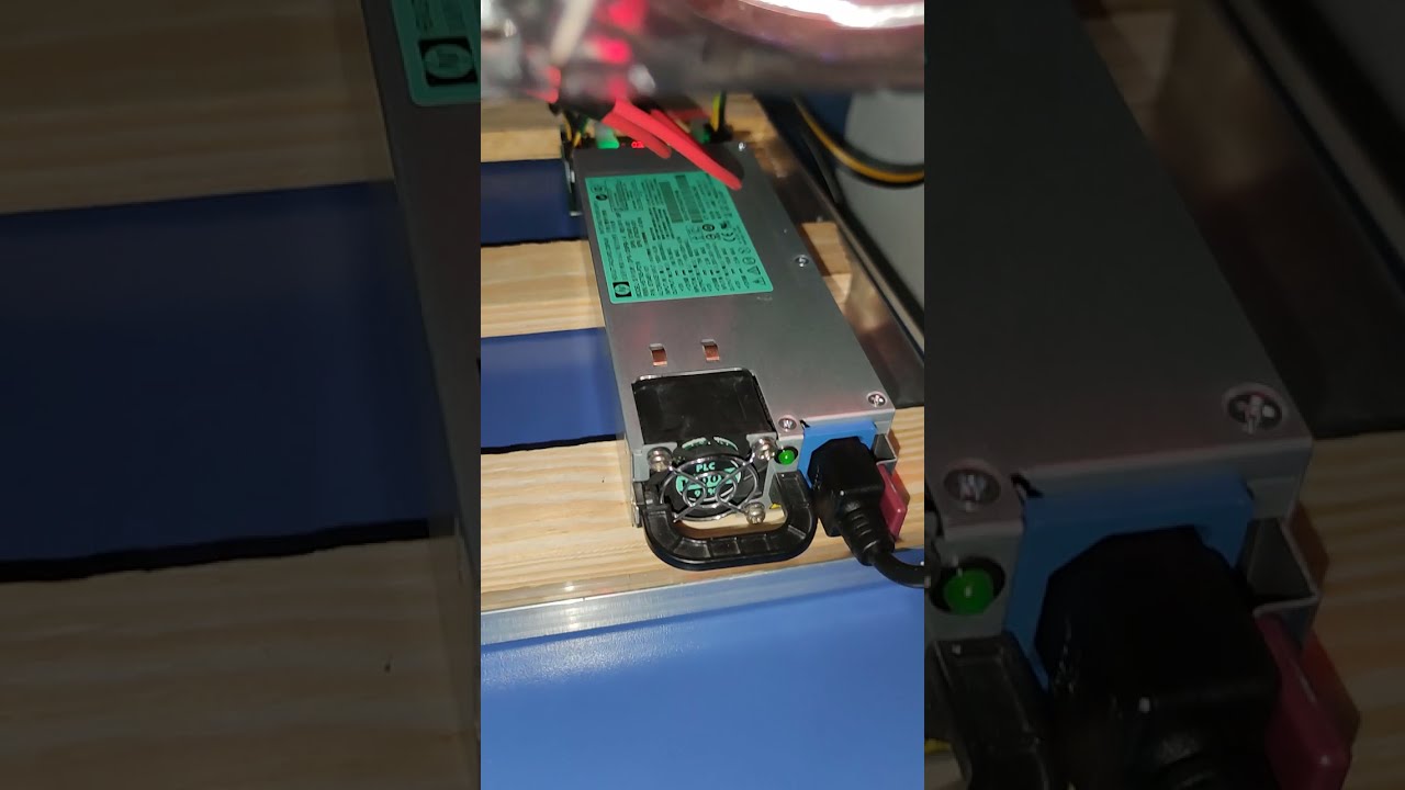 Fonte 1200 server rig de mineração