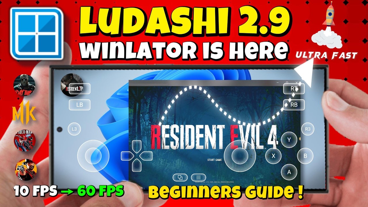 Finally🔥 Winlator Ludashi 2.9 With Major Improvements | Ludashi 2.9 Full Setup & Smooth Gameplay !!