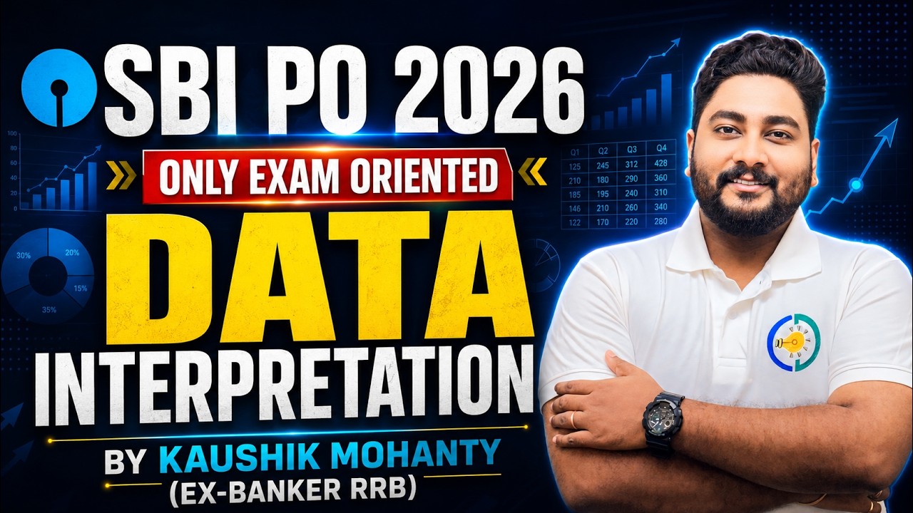 📌DI Shortcuts Techniques to Clear SBI PO 2026 || SBI PO Quant By Kaushik Mohanty || Career Definer |