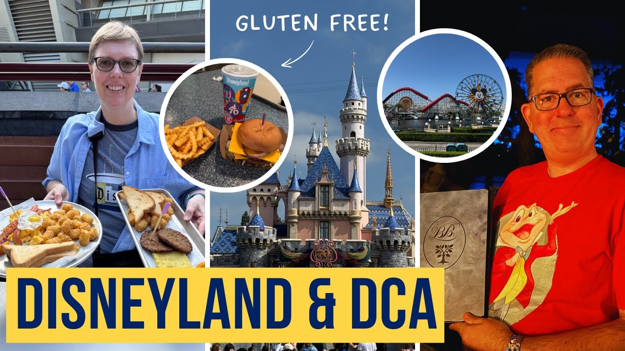 Eating GLUTEN FREE at Disneyland and Disney California Adventure + Food Allergy Options (2025)