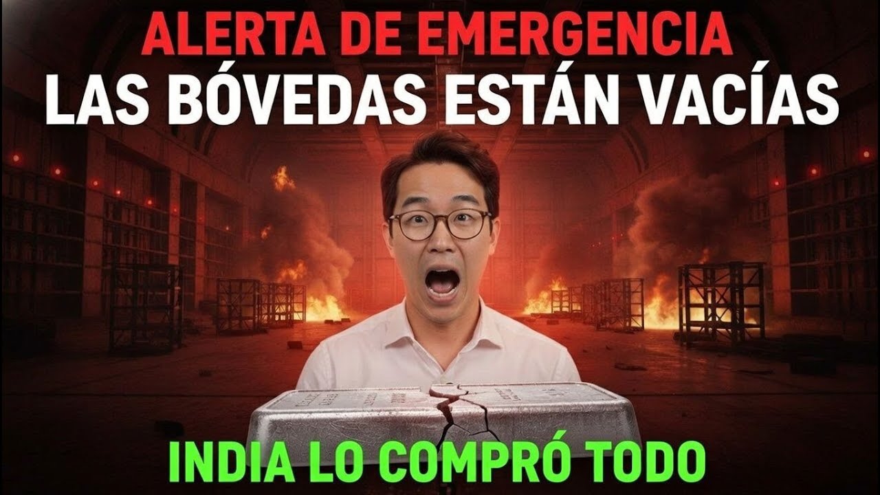 LA REDADA DEL “25%” India acaba de drenar 6 000 toneladas de plata de Londres