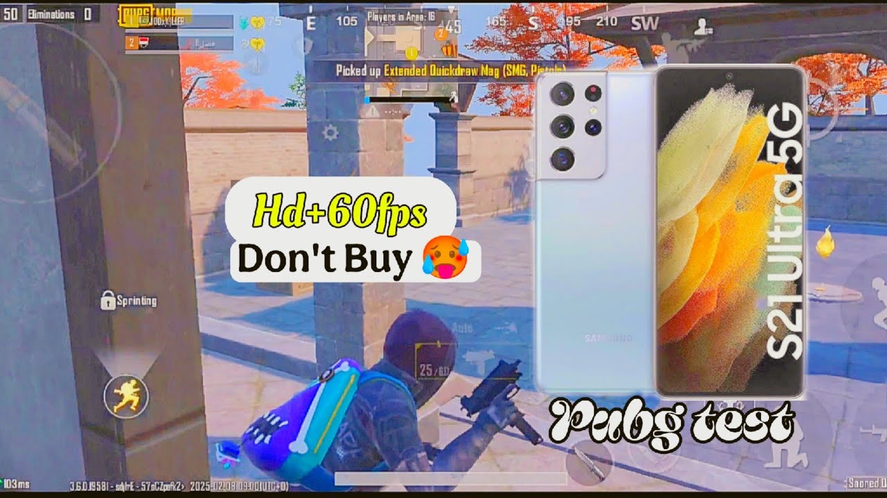Samsung S21 Ultra Pubg test in 2025 | Lag, Heat Issues | s21 ultra pubg mobile