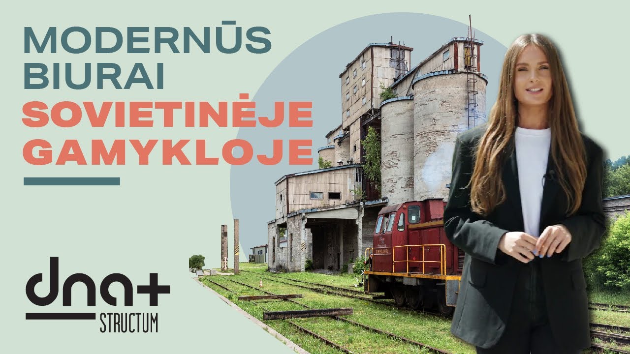 DnA+ | Betono fabrikas Vilniuje prikeltas naujam gyvenimui