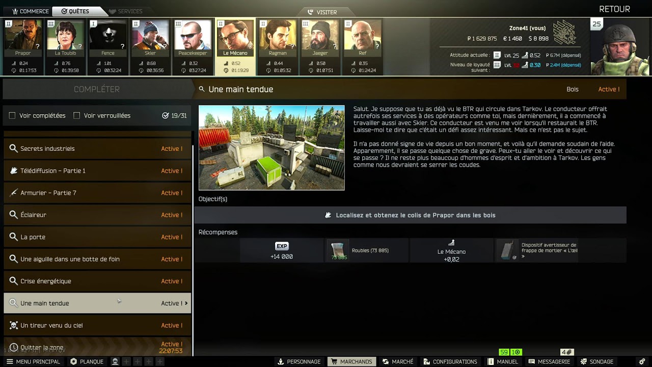 survie Tarkov ?