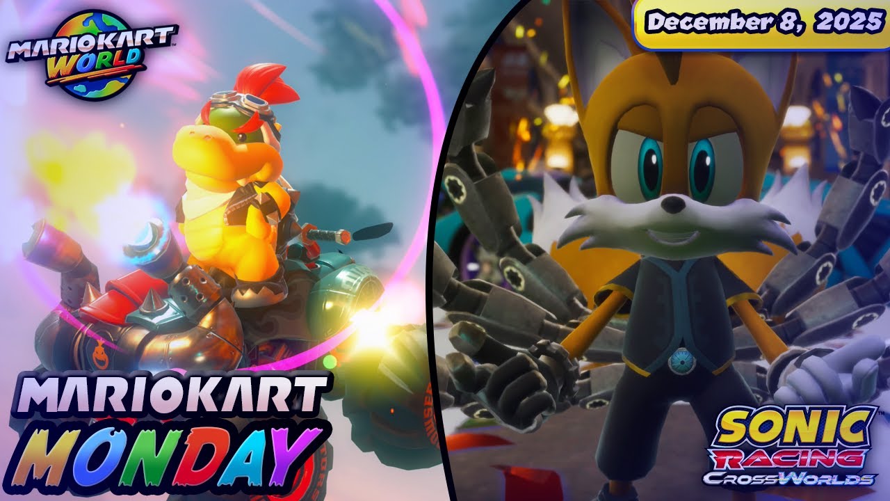 Mario Kart Monday + Sonic Racing - Racing with YOU!