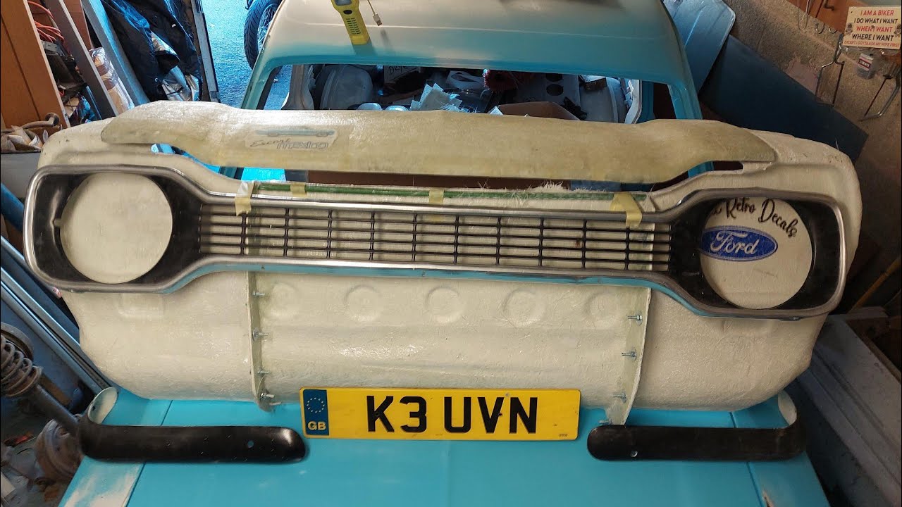 ESCORT mk1 WALL ART OUT OF FIBERGLASS.