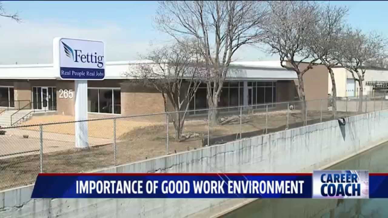 Career Coach on Fox 17 - Importance of a Good Work Environment