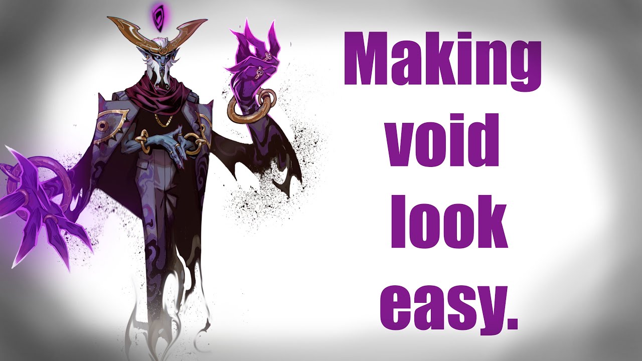 Making void look easy - A montage