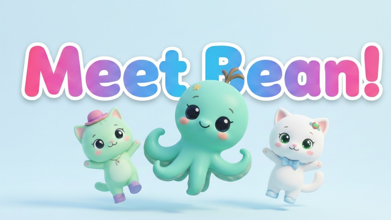 Meet Bean the Octopus and Friends | Bean&rsquo;s Happy World 🐙✨