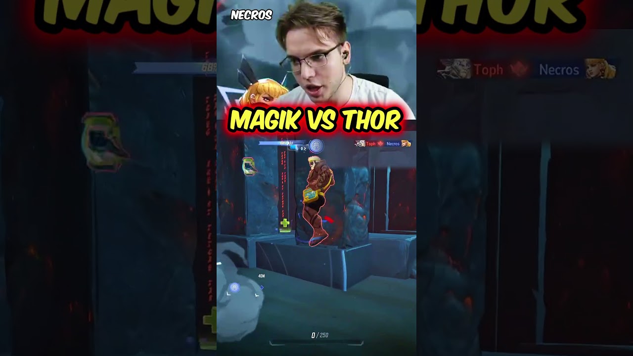 Necros Loses 1v1 and Says Thor Is Broken❗#marvelrivals