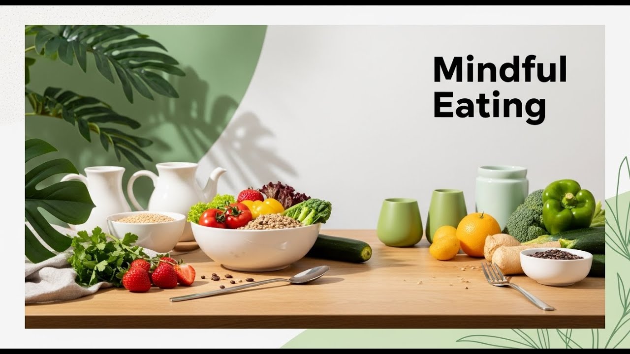  Mindful Eating: Simple Tips to Improve Digestion, Reduce Stress & Stay Healthy | Wellness_by_Zainab