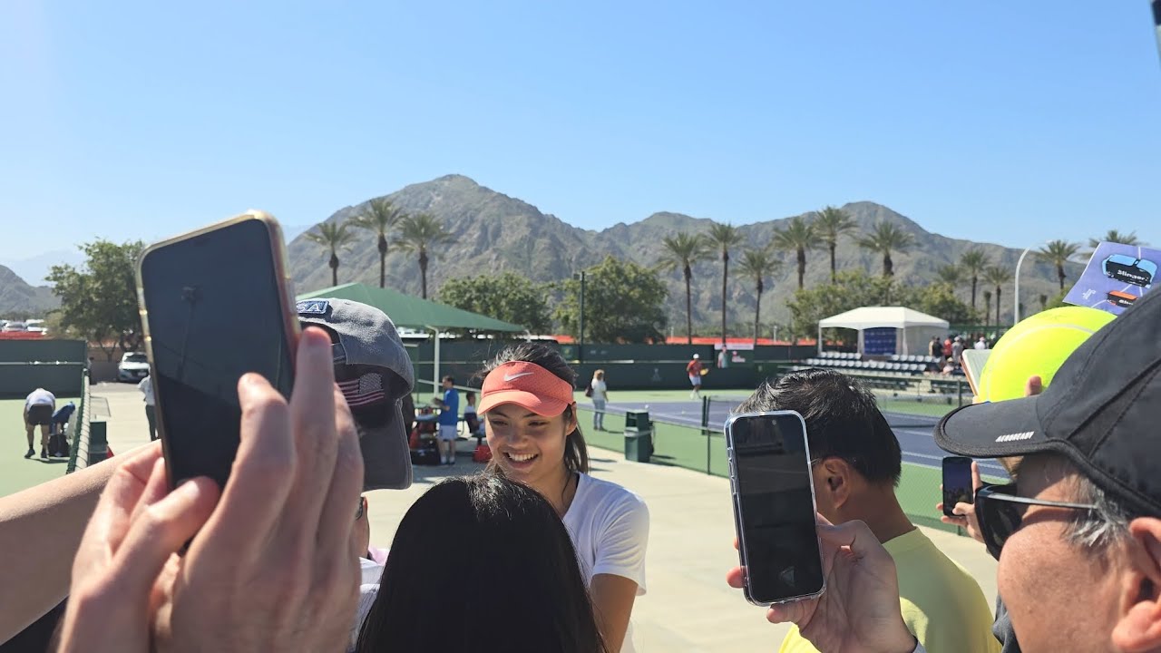 Emma Raducanu Indian Wells
