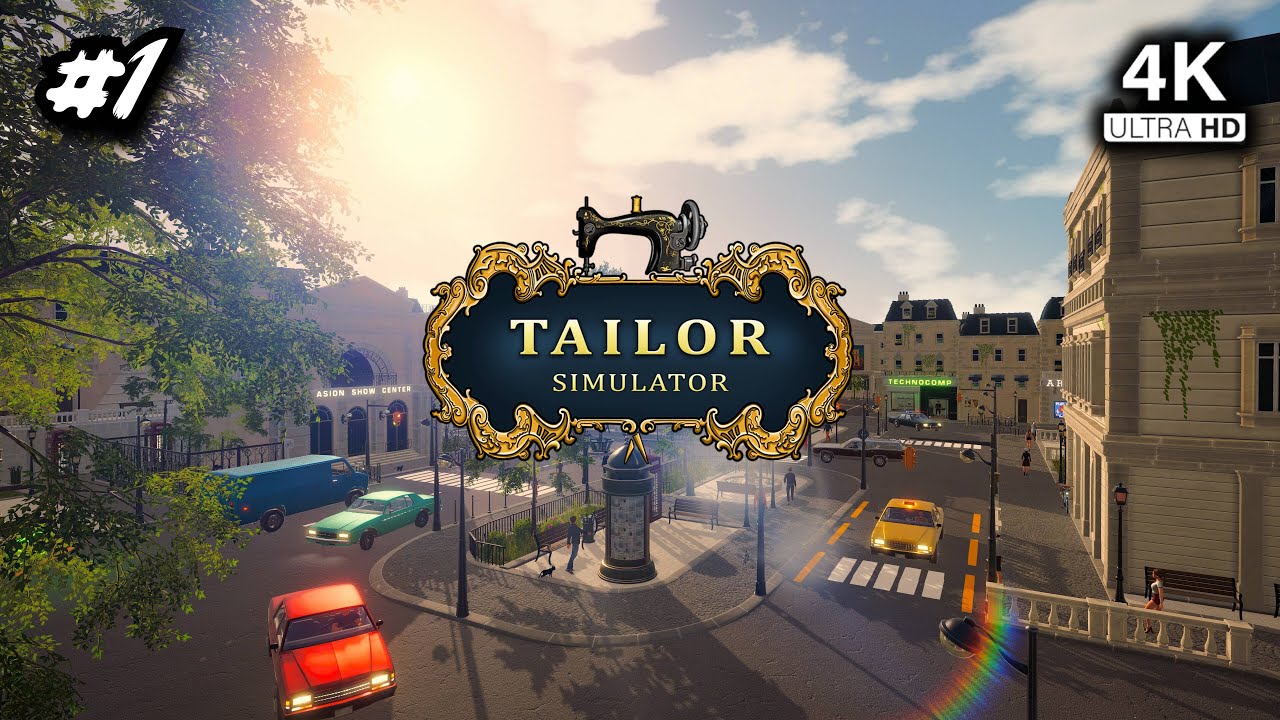 Tailor Simulator 4K60FPS #1 Let's Play DEMO + Reshade