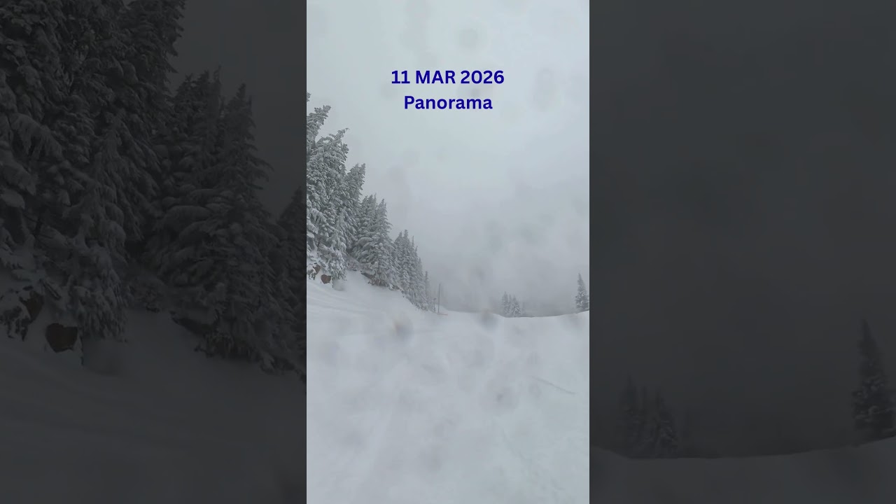 POV : Vancouver Snowboarding 🏂❄️ Cypress Mountain Panorama run #snowboarding #cypressmountain #snow