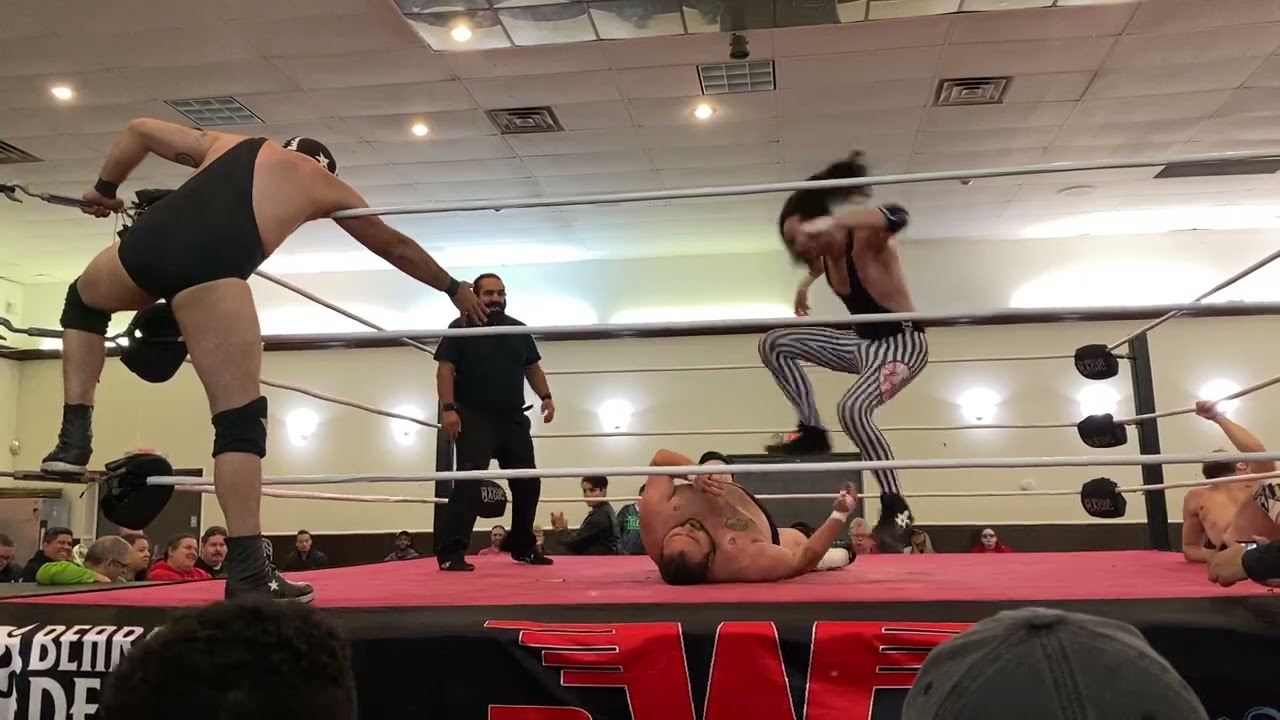 Guapo Grande @ Mr. Rasslin Machine vs Leather Jacket Mafia -Pro Wrestling Magic  (10/26/24)