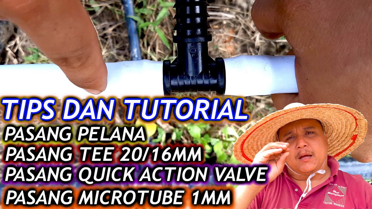 Tips Dan Tutorial Pasang Pelana, Polypipe 20mm Dan Microtube