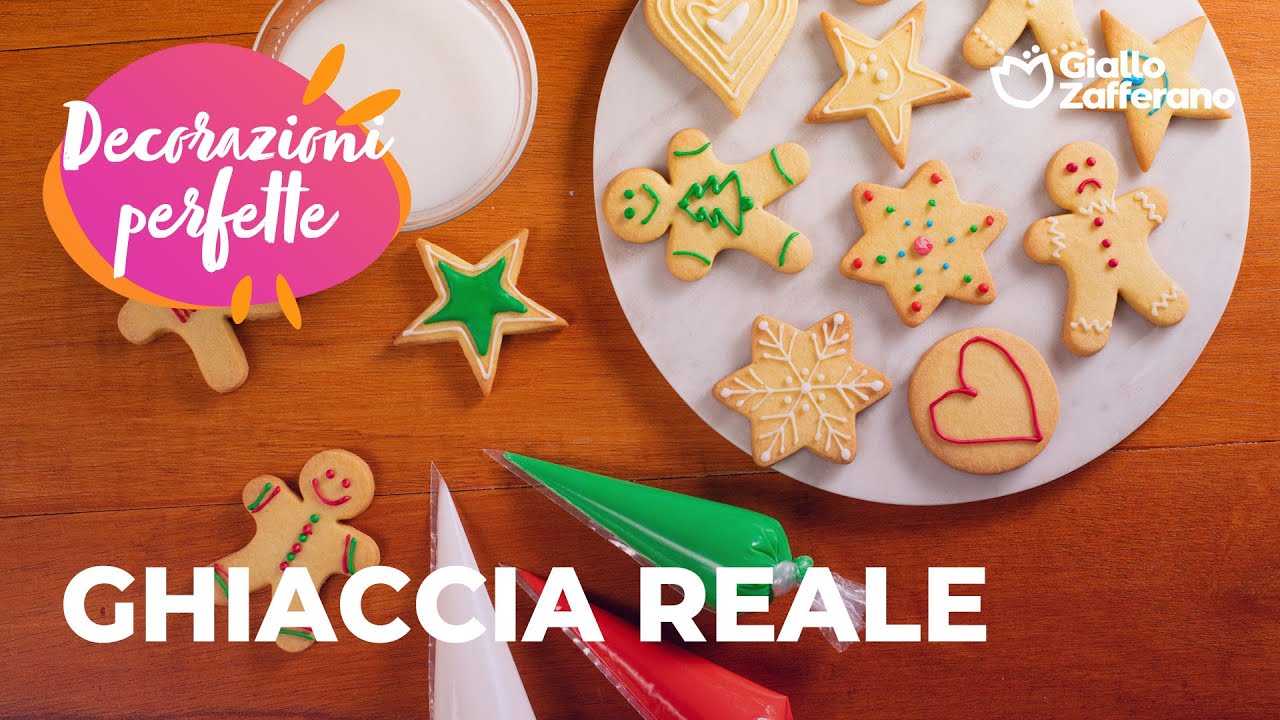😍🎄 GHIACCIA REALE - il TOCCO MAGICO per DECORARE i BISCOTTI di NATALE❄️🍪