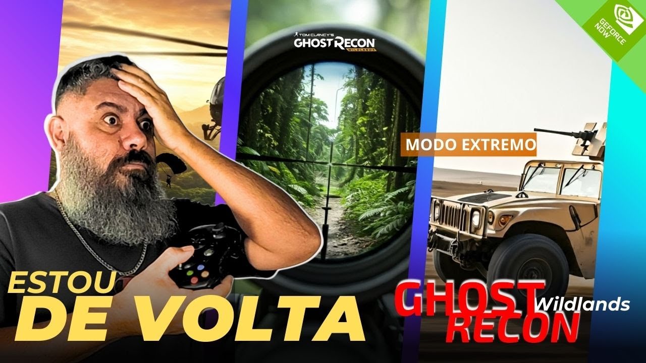 Meu retorno em 2026 com Ghost Recon Wildlands :  Operação Bolívia PT - BR