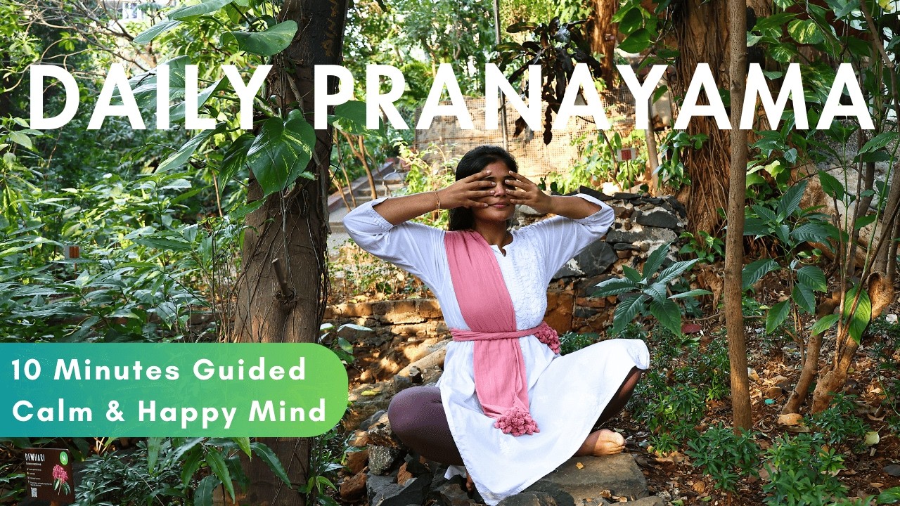 Do This 10-Minute Pranayama Daily | Stress, Anxiety & Overthinking Will Reduce | Guided Breathwork