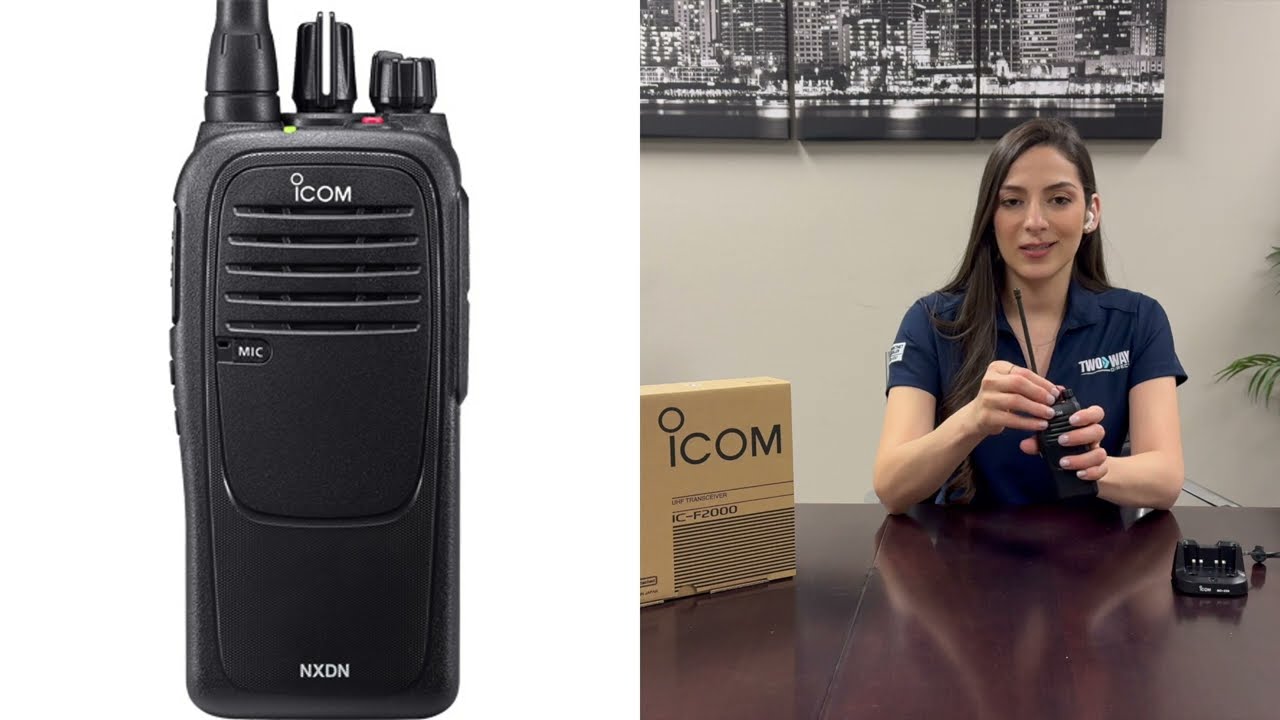 Icom F2000 Two-Way Radio Components and Assembly | Icom America | Two Way Direct