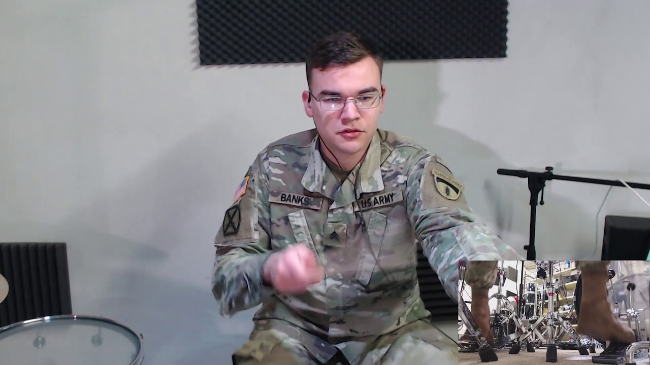 Sgt. Thomas Banks-Drum Solo Clinic