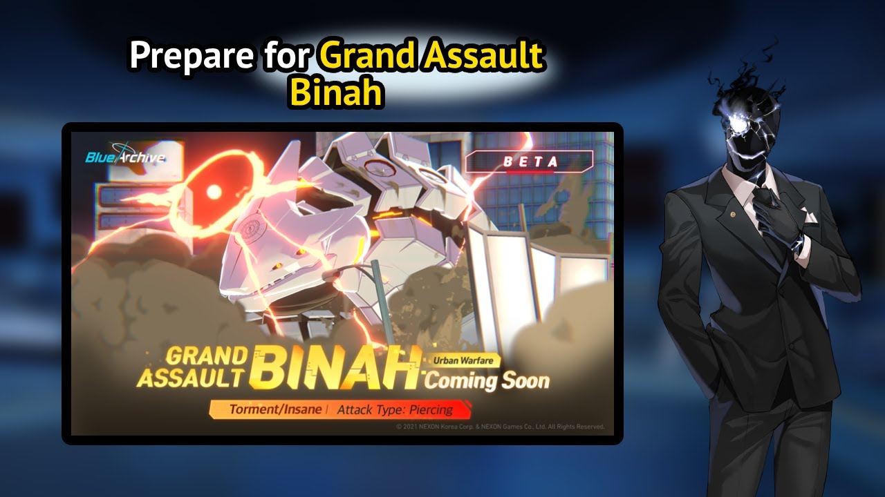 [Blue Archive] Prepare for Grand Assault - Binah (Beta)