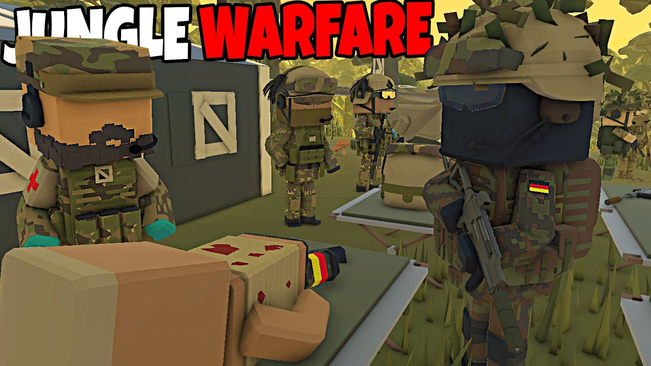 Современная немецкая армия: вторжение в джунгли... - Ancient Warfare 3