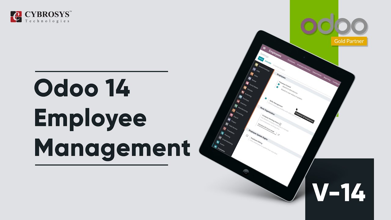 Odoo 14 Employee Management | Odoo 14 Human Resource Module