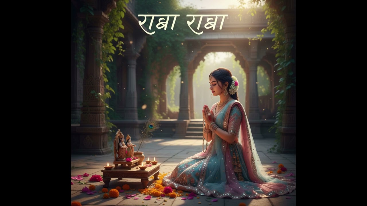 भक्तिपूर्ण: राधा राधा: श्री राधा रानी का सबसे प्यारा और सुरीला भजन | दिव्य शांति 🌸