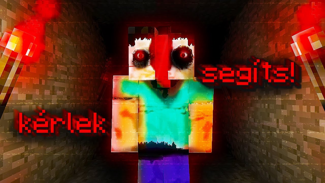 Ő a Minecraft Világ ALATT ÉL!!!