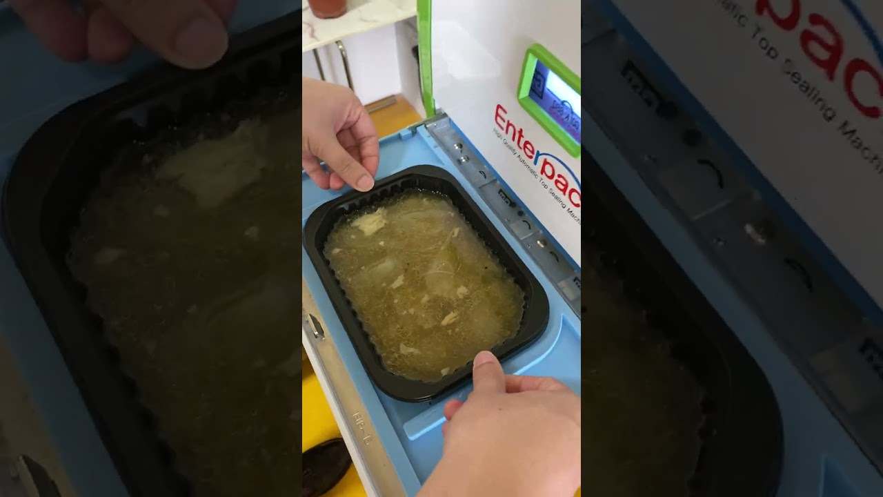 Enterpack Heat Sealing Machine: Demo