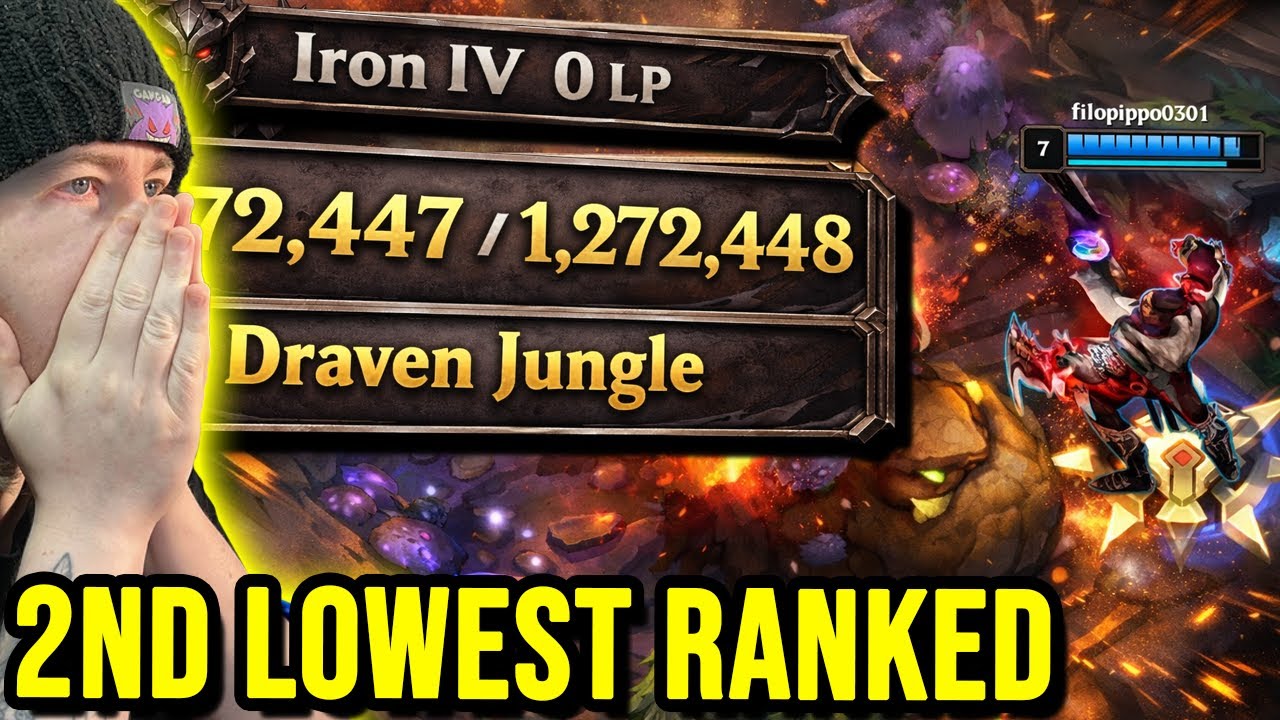 I Watched The 2nd Lowest Ranked Player In The Game