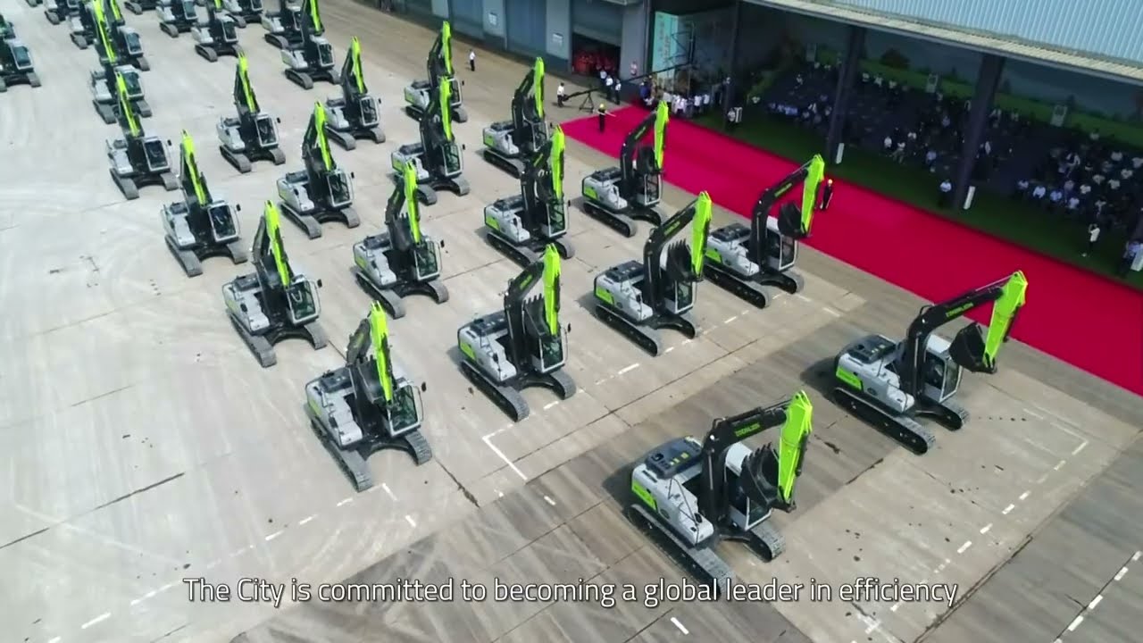 ZOOMLION EARTHMOVING MACHINERY COMPANY Introduction Video 20220316