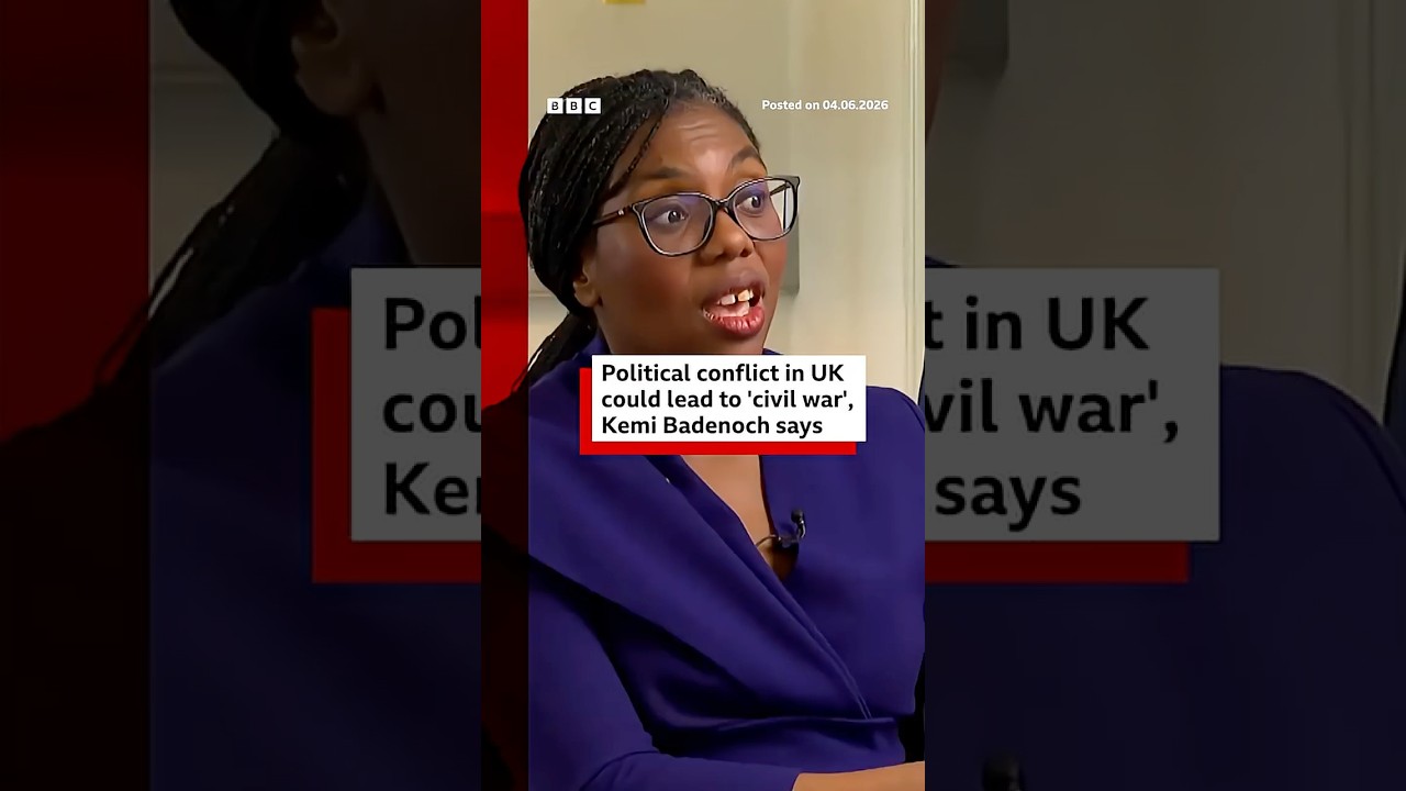 Kemi Badenoch has warned of rising tensions as a result of identity politics. #BBCNews