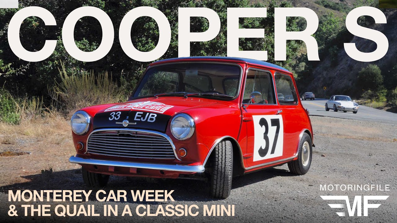 Behind The Wheel Of A Classic 1965 MINI Cooper S At Monterey Car Week