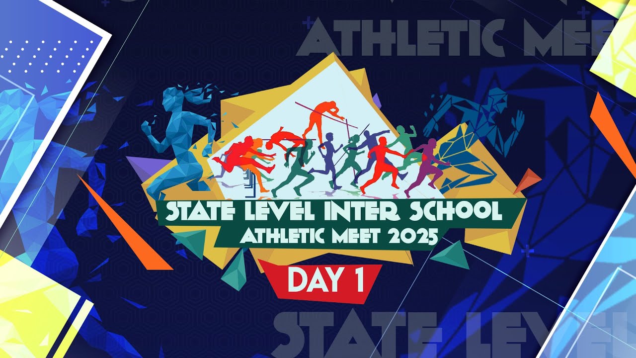STATE LEVEL INTER SCHOOL ATHLETIC MEET 2025 DAY 1