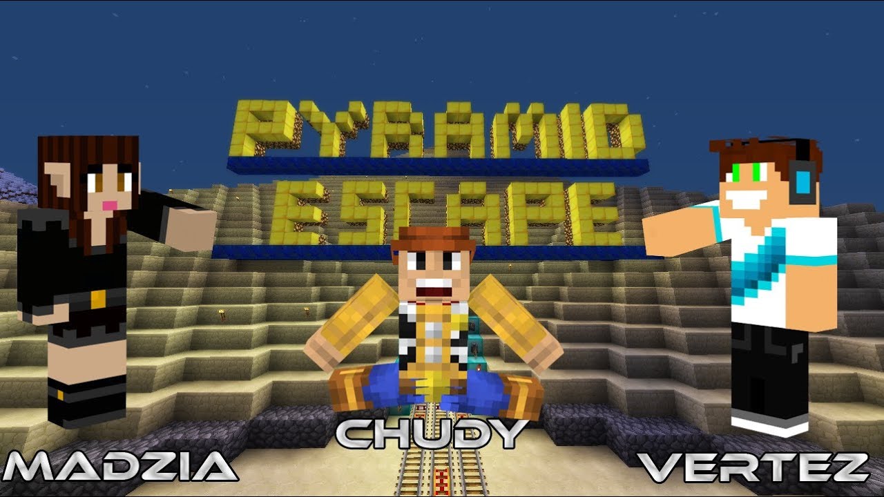 Minecraft Escape - Vertez, Madzia, Chudy - Pyramid Escape