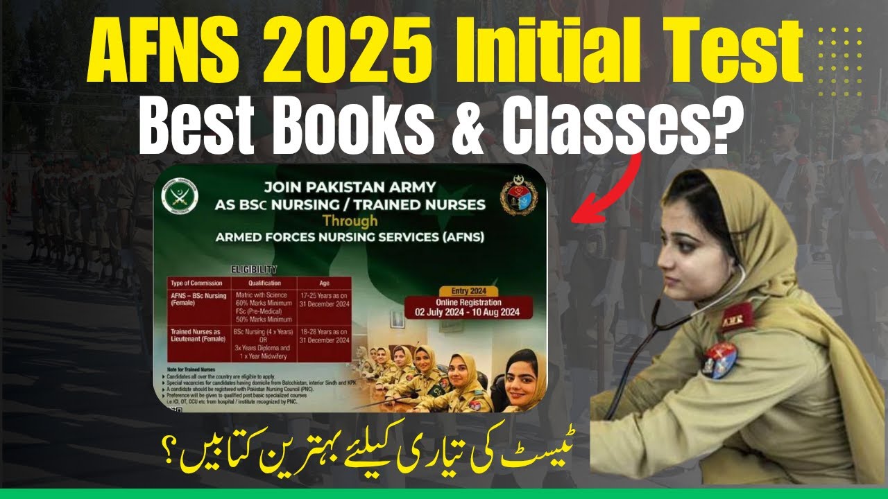 AFNS Initial Test Preparation | AFNS Test Preparation Academy |AFNS  Registration Step by Step