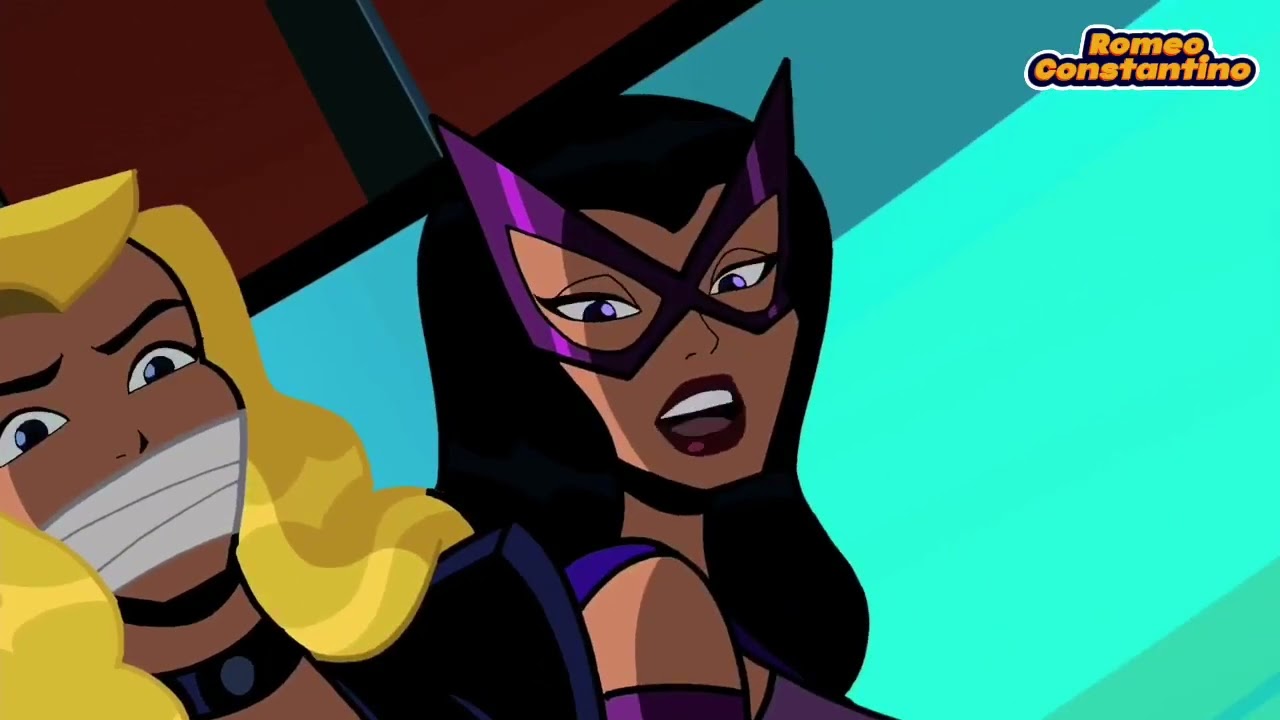 Batman: The Brave And The Bold Matches Malone atrapa a las Aves de Presa.