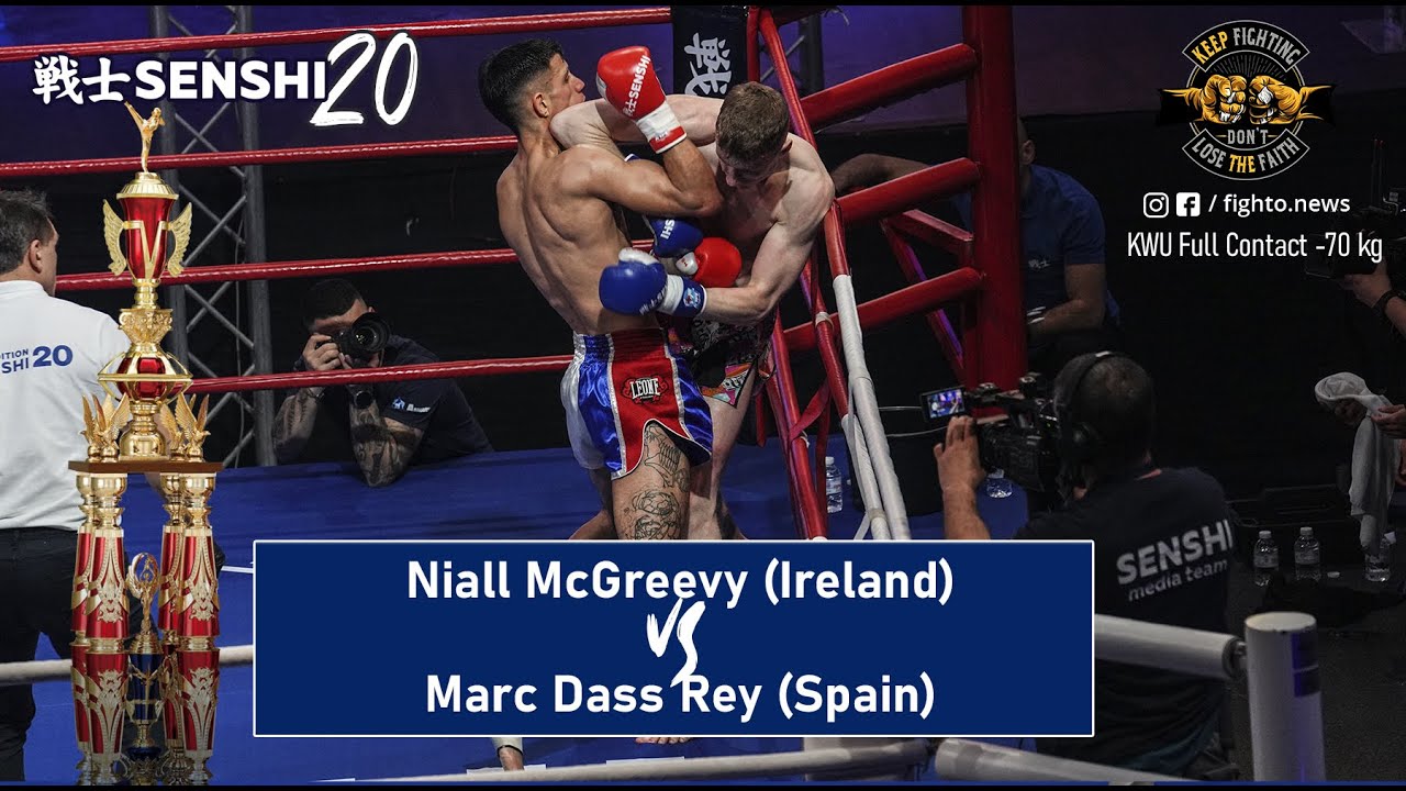SENSHI 20: -70kg, Niall McGreevy (Ireland) vs Marc Dass Rey (Spain) | KWU SENSHI