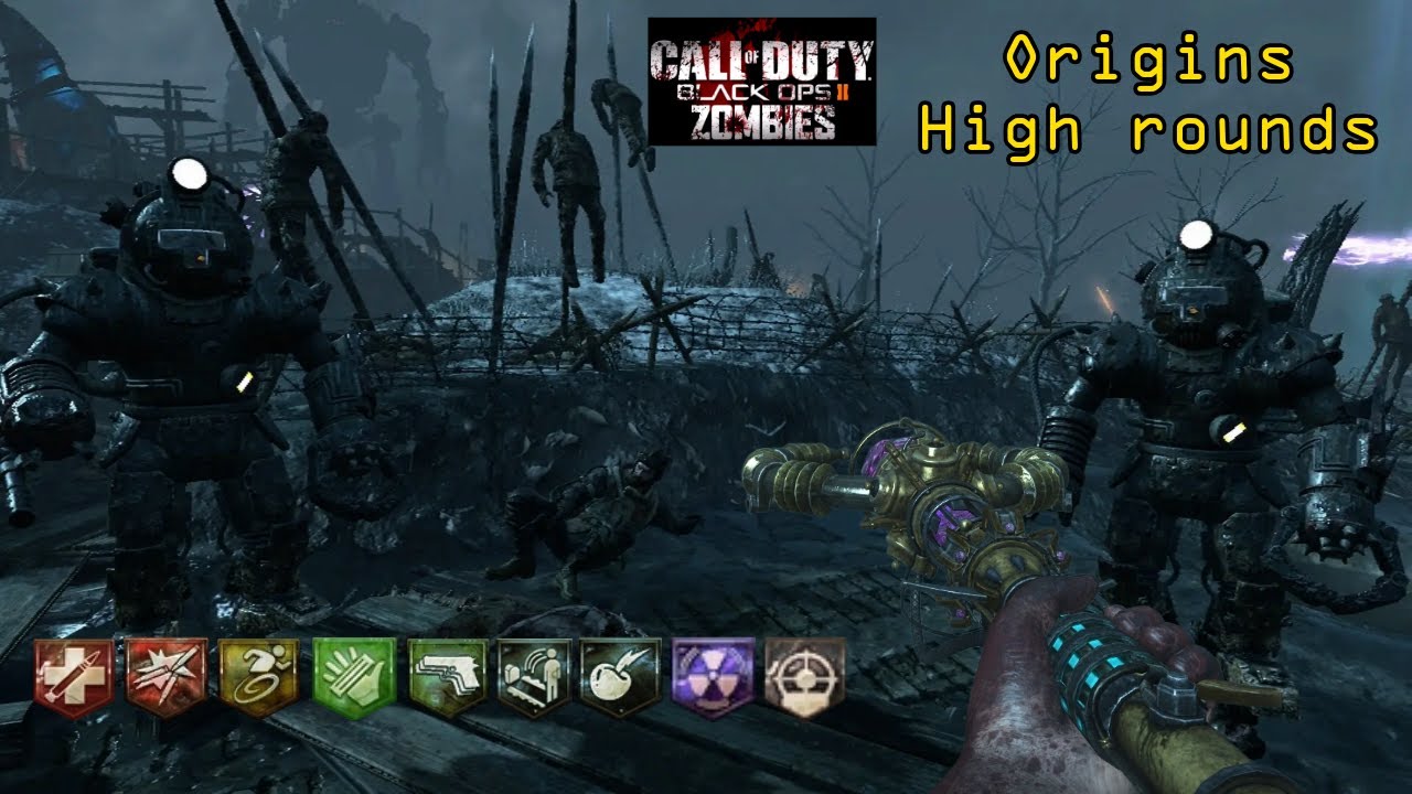 Twitch streams #24: Call of duty Black ops 2. Zombies - Origins (High rounds)